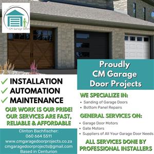 Cm garage door projects 