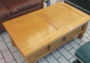 Big Brown coffee table S050719A #Rosettenvillepawnshop