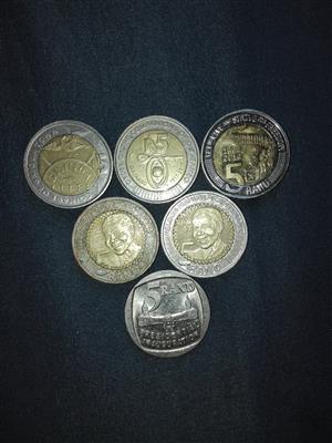 Mandela,presidential inauguration,griqua coins