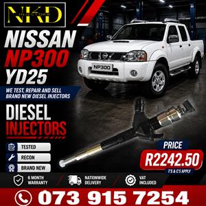 Nissan NP300 YD25 Diesel Injectors 