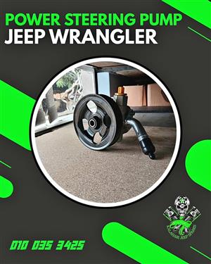 Jeep Wrangler Brand New Power Steering Pump In Store  