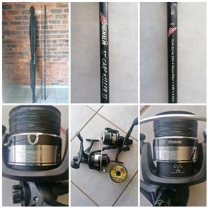 Adrenalin Carp 12ft Rods x 2 & Pioneer Reels x 2.