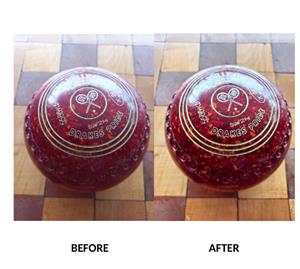 Lawn bowls recon  shine like new