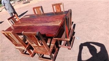 6 sit eetkamer stel R8000