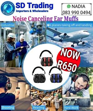 Foldable Noise Reduction Ear Muffs