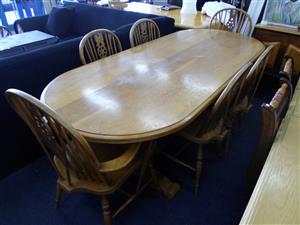 Wooden 6 Seater Dining Room Suite