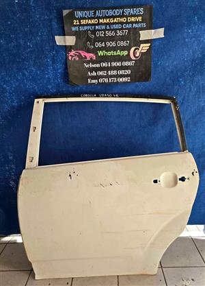 Toyota Corolla Verso Left Rear Back Door
