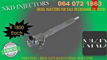 MERCEDES C270 COMMON RAILS FOR SALE
