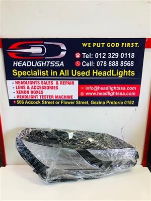 VW Arteon right side headlight replacement lens (2018)