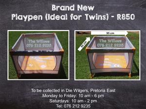 Brand New Playpen (Ideal for Twins) 
