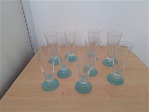 Water, Wine and Champagne Glasses