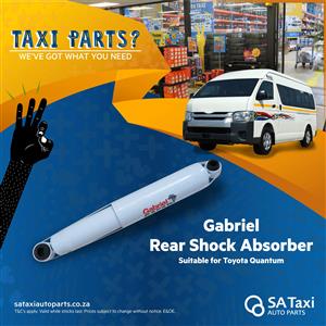 New Gabriel Rear Shock Absorber for Toyota Quantum