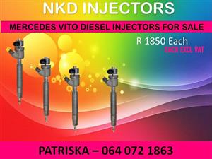 DIESEL INJECTORS NEW OR RECON FOR MERCEDES VITO FOR SALE