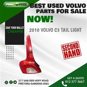 USED TAIL LIGHT - 2010 VOLVO C3
