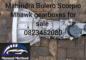 Mahindra Scorpio Mhawk Bolero manual gearbox for sale 