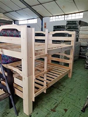 Double Bunk beds and Trybunk and headboard