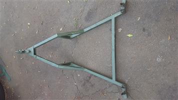 A frame for towing