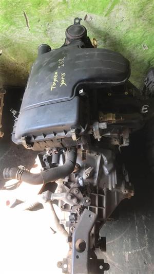 Toyota Yaris 1kR engine