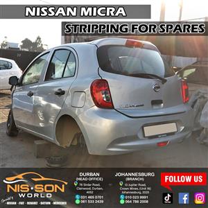 Nissan Micra Stripping For Spares