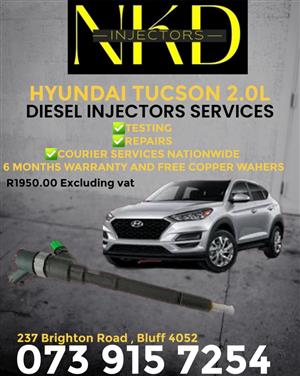 Recon your own Hyundai Tucson Injectors 2.0L at NKD'KZN