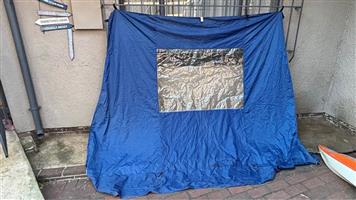 Tent/gazebo hook-on side walls x3 brand new. 2m wide.