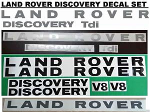 Land Rover Discovery stickers decals kits