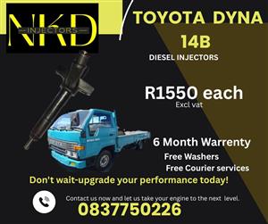 TOYOTA DYNA 14B DIESEL INJECTORS FOR SALE