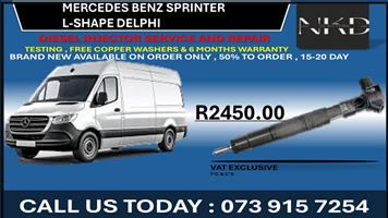 Mercedes Sprinter Delphi Diesel Injectors 