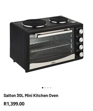 Salton 30ltr mini stove and oven