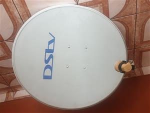 Dstv dish and transponder used 800 round 