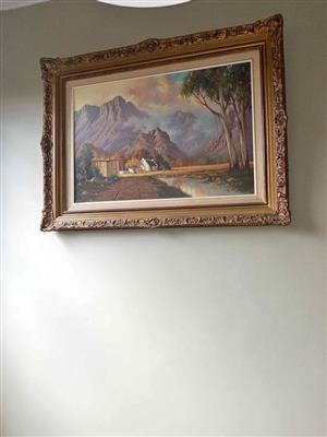 Gawie Cronje painting