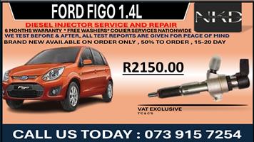 Ford Figo 1.4L Diesel Injectors On Repair 