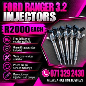 FORD RANGER 3.2 INJECTORS FOR SALE WITH WARRANTY INCLUDED 
