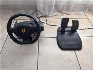 Thrustmaster T80 Ferrari 488 GTB Edition Steering Wheel for PS5,PS4 & PC