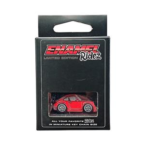 Porsche 911 RSR Red - Die-Cast Enamel Keychain