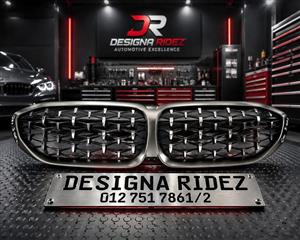 BMW G20 3-SERIES FRONT BUMPER CERIUM GREY HONEYCOMB GRILL AVAILABLE NOW