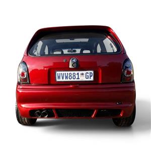 FibreForce 3-Slot Rear Bumper for Opel Corsa 1996-2004