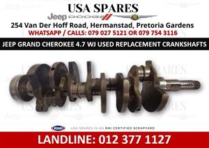 Jeep Grand Cherokee 4.7 WJ Used Crankshafts For Sale 