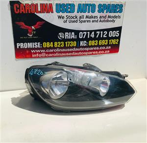 VW Golf 6 right side halogen headlight (2013-2016)