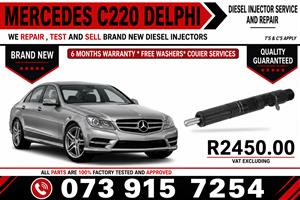 _Mercedes_C220_Delphi_Diesel_Fuel_Injectors 