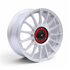 17″ M9162 4/100 & 4/114 Silver Alloy Wheels