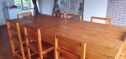 8 seater dining room set 