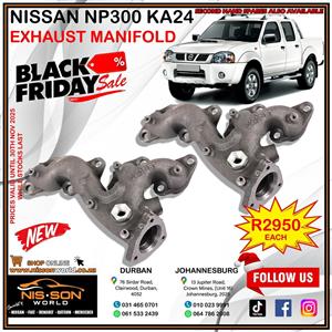 NISSAN NP300 KA24 EXHAUST MANIFOLD