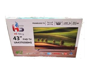 43" Frameless Smart Android HD LED TV , New with warranty and FREE DELIVERY