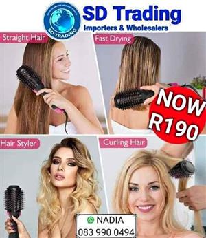 One-Step Hot Air Brush Hair Dryer and Styler