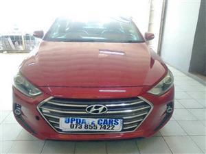 2017 HYUNDAI ELANTRA 1.6GLS EXCUTIVE AUTOMATIC  RED  COLORPETROL LEATHER 82.000KM 