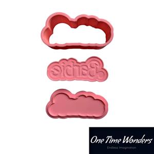 Barbie Logo Bath Bomb Mould