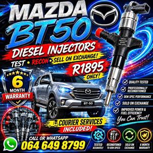 MAZDA BT50 DIESEL INJECTORS