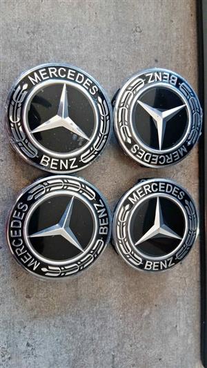 Mercedes benz wheel caps set