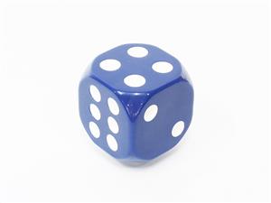 Blue Dice Decorative Gear shift knob